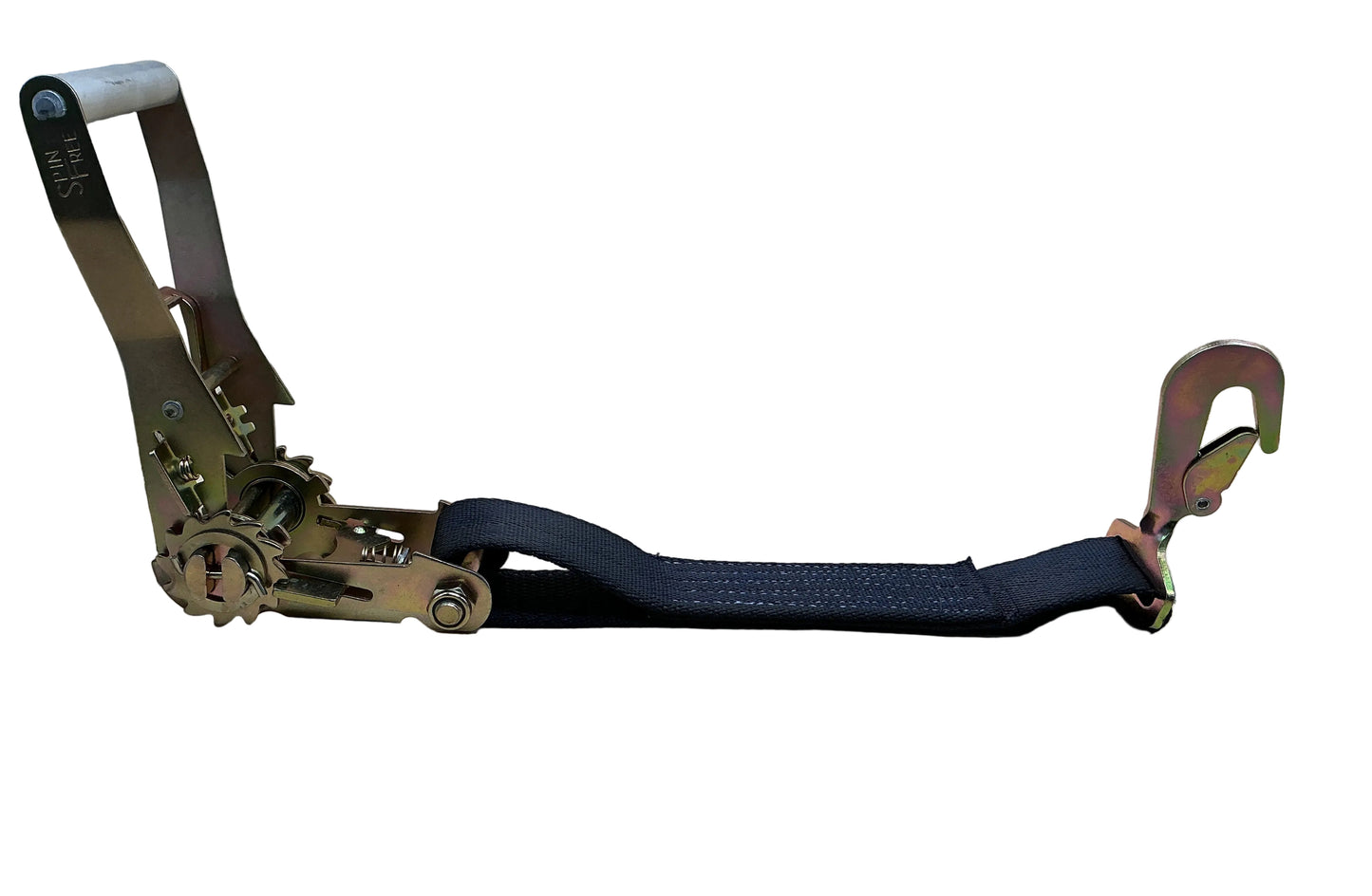 2"X3' SpinFree Ratchet Fixed End w/TSH (BLACK WEB)