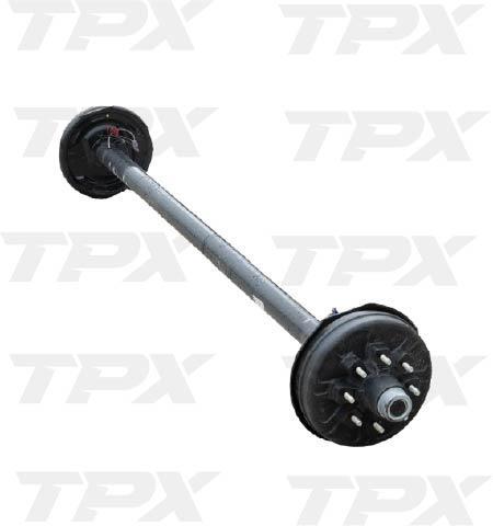 7K Axle 89HF 74SC Elec. Brake 865 9/16 Studs