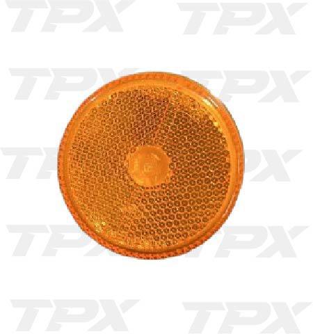 LIGHT ONLY LED 2.5" ROUND AMBER 8 DIODES