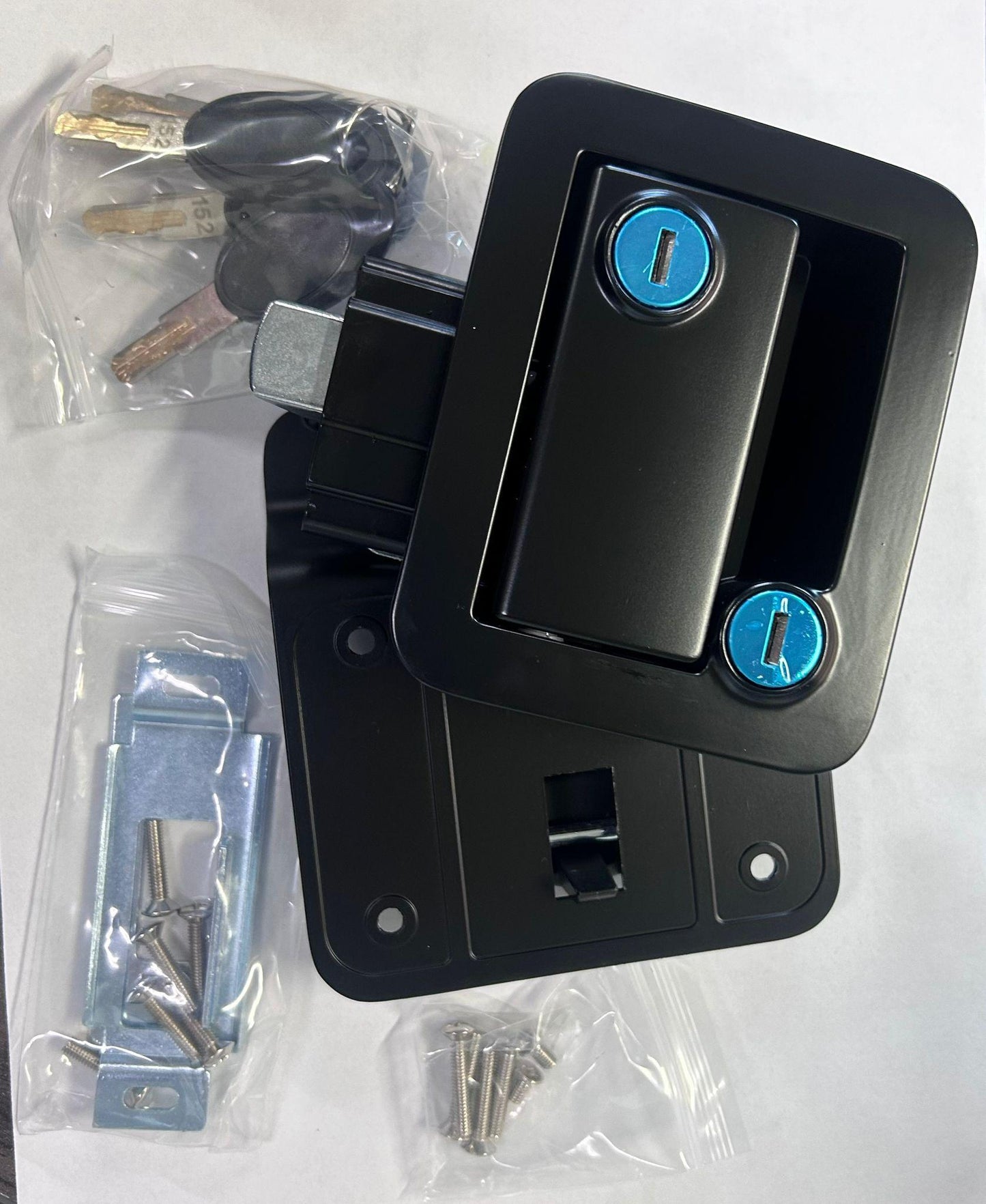 RV DOOR HANDLER LOCK Black