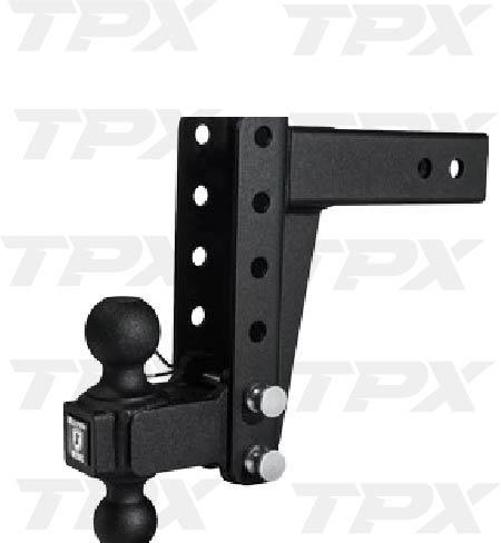 2.5"Medium Duty 6" Drop/Rise Hitch