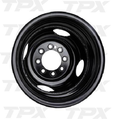 BLACK MOD DUAL WHEEL 16X6 8 on 6.5 4.88