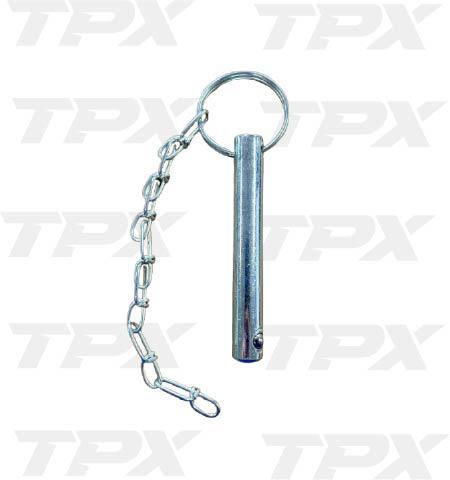 JACK PIN 9/16X3.5 W/CHAIN