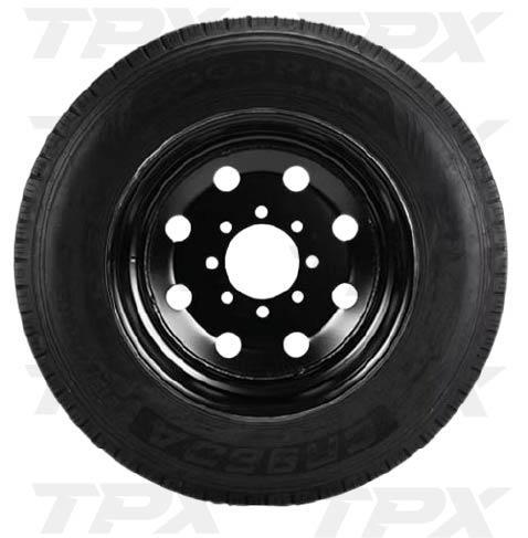 BLACK MOD 215/75 R17.5 18PLY 8 LUG 8-6.5 W/RAINIER TIRE