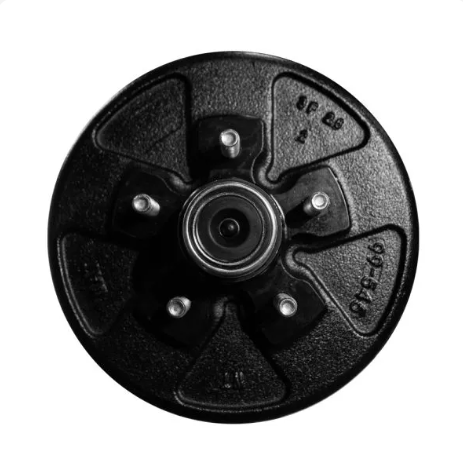 3.5K Elec. Brake Axle 94HF 76SC 4" Drop 545