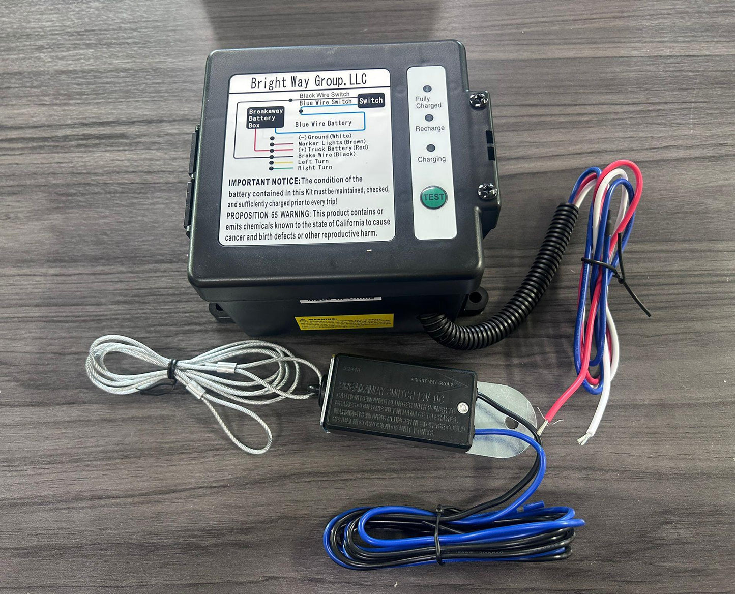Side Load LED Break Away Kit with Switch Assembly