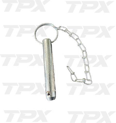 JACK PIN 5/8 X 3-1/2" W/CHAIN