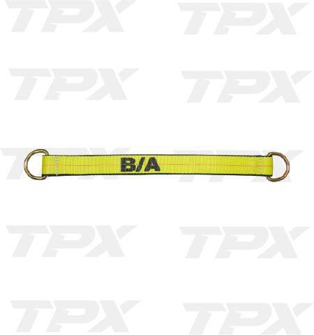 2" x 2' Axle Strap with D-Rings