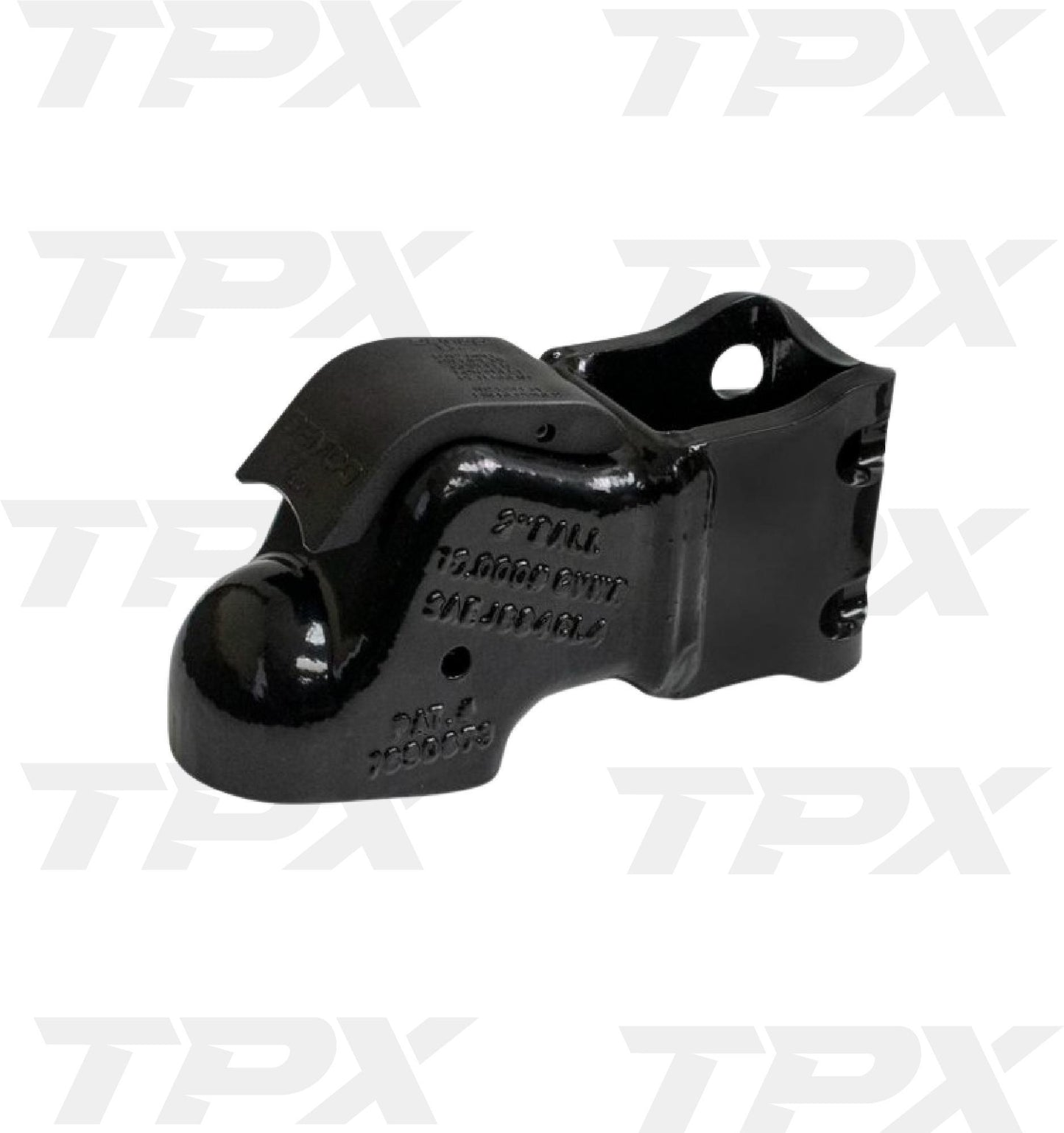 2IN CAST CHANNEL MOUNT COUPLER-BLACK