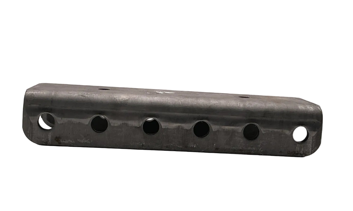 CHANNEL BRACKET ADJ COUPLER 14K 6 HOLE (5/16 STEEL)