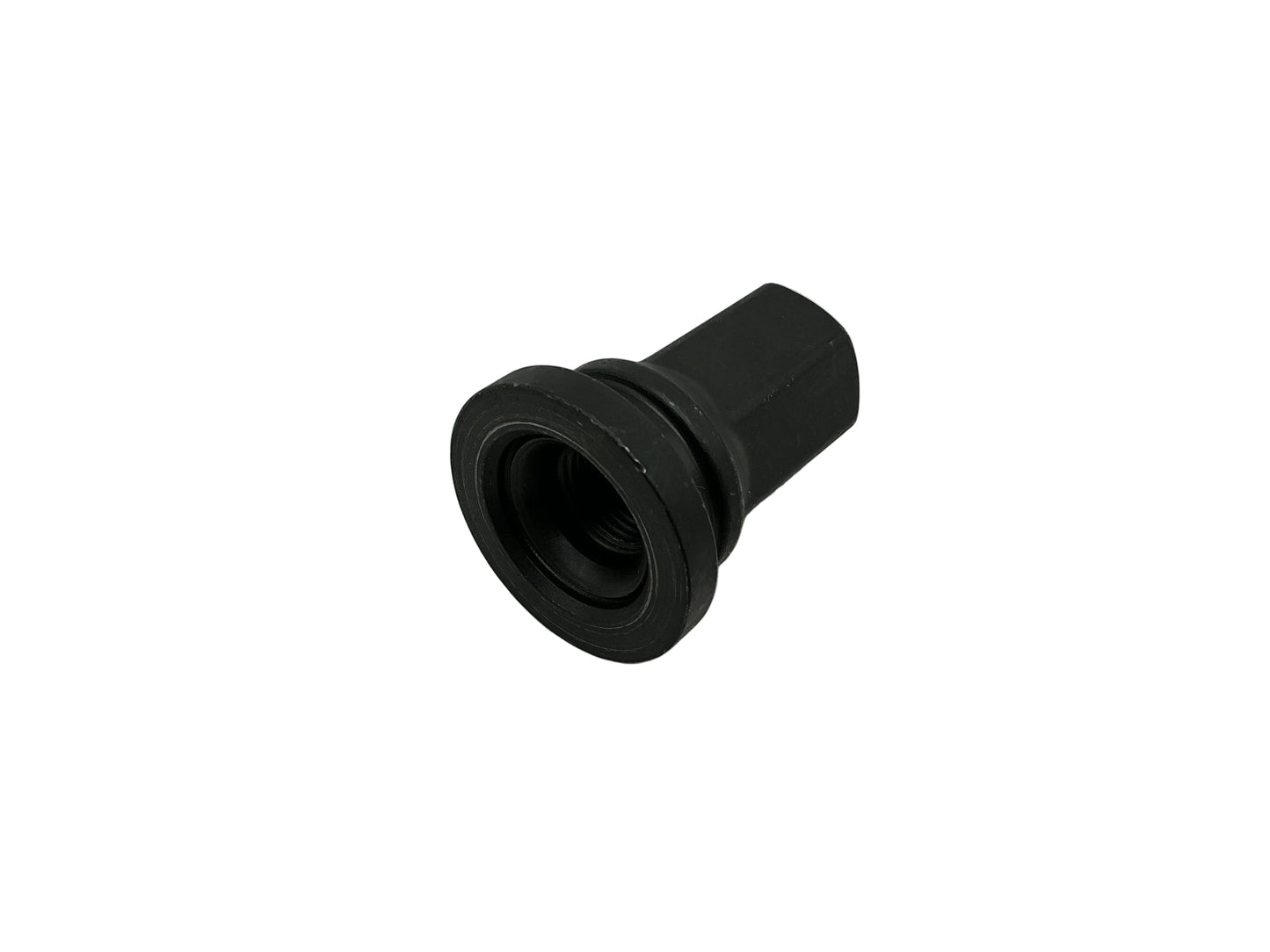 FLANGE NUT BLACK 5/8" X18 LONG YQ
