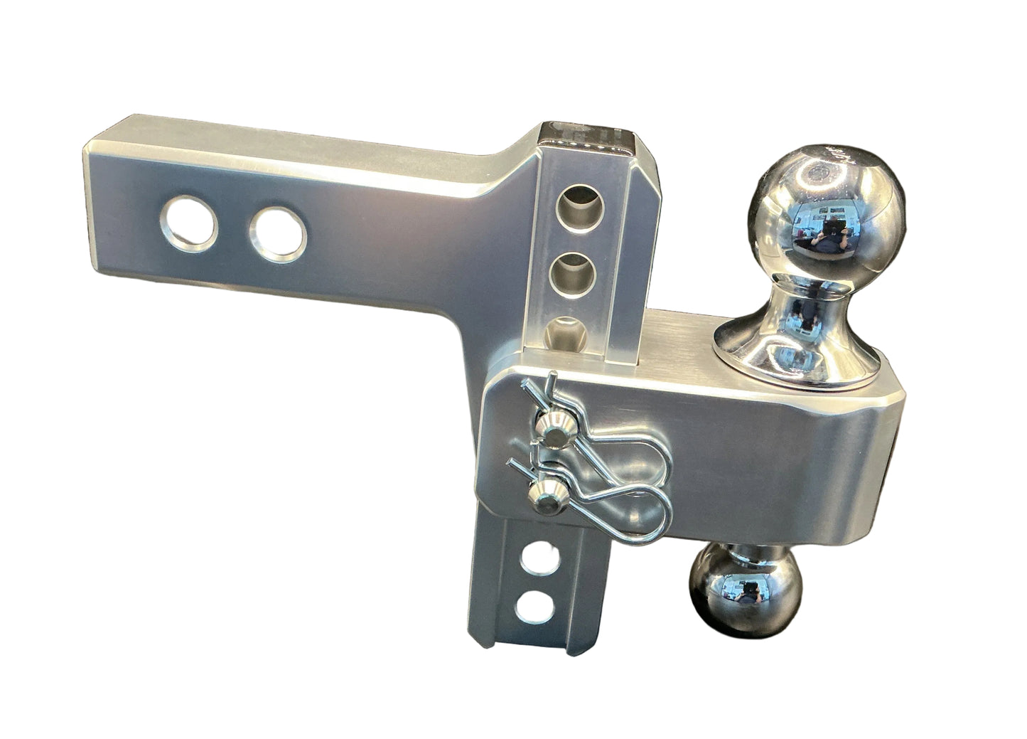 2.0" Aluminum Medium Duty 4" Drop/Rise Hitch