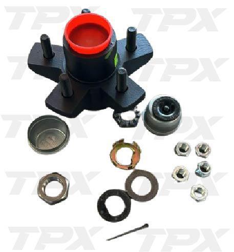 PRE-GREASED HUB KIT FOR 3.5K 5 ON 4.5