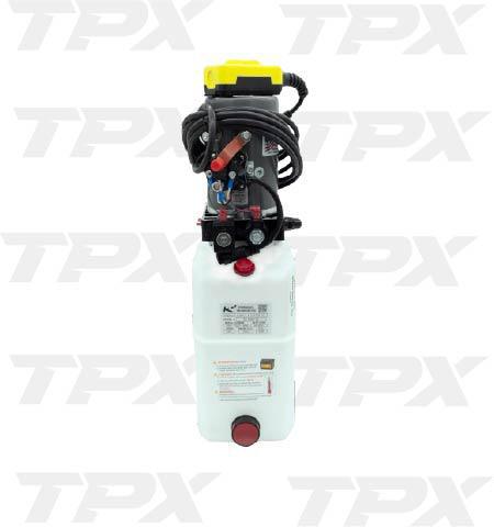 KTI 4-FUNCTION HYDRAULIC PUMP W/ 6QT RESERVOIR