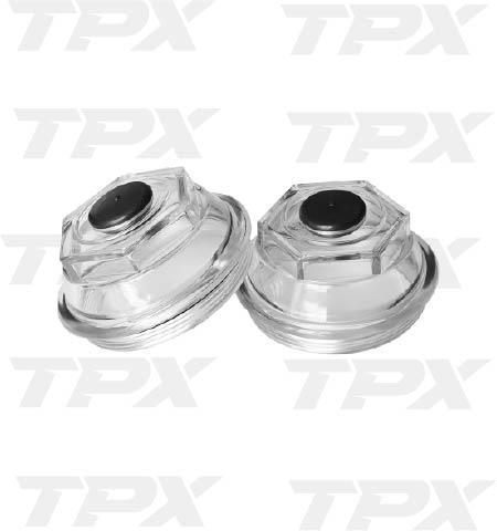 CAP ASSY, 9K, 10K, 1 AXLE ( 2 CAPS, 2 PLUGS, 2 O-RINGS)