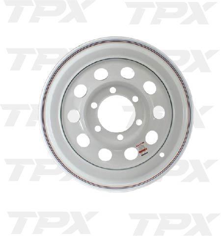 White Mod Wheel 16"x6" 6-Lug