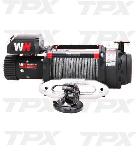 18K WARRIOR WINCH WITH SYNTHETIC ROPE