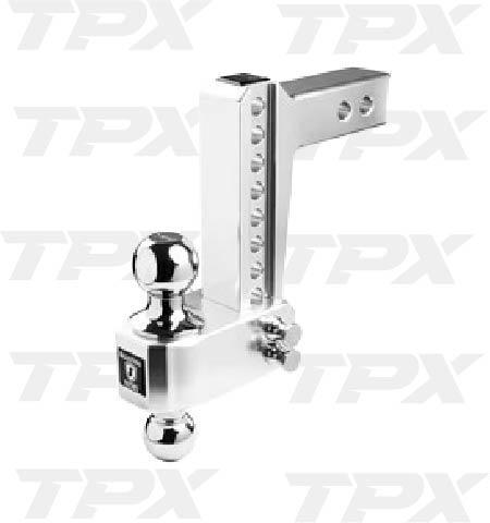 2.0"Aluminum Medium Duty 6"Drop/Rise Hitch