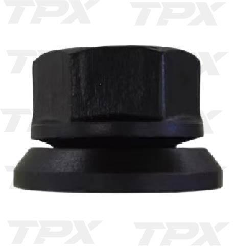 HEX WHEEL NUT 2-PIECE SWIVEL FLANGED 5/8-18 x 1-1/16