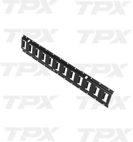 E-TRACK 10' POWDER COAT BLACK