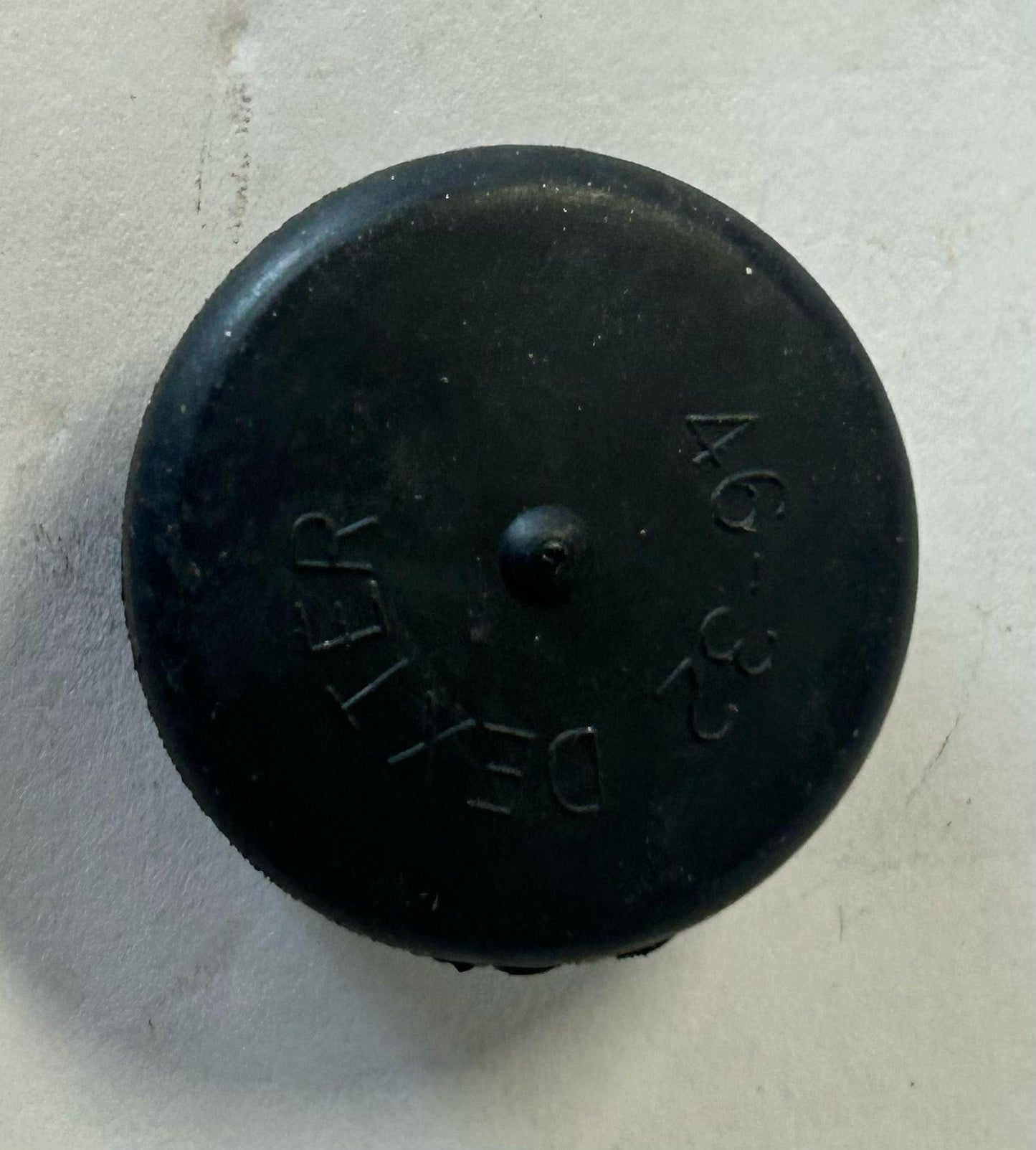 OIL CAP PLUG, USE W/DEX OIL CAPS