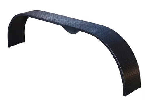 Fender Steel Diamond Plate Tandem Axle, Teardrop, 9" W x 72" L x 20.50" H,