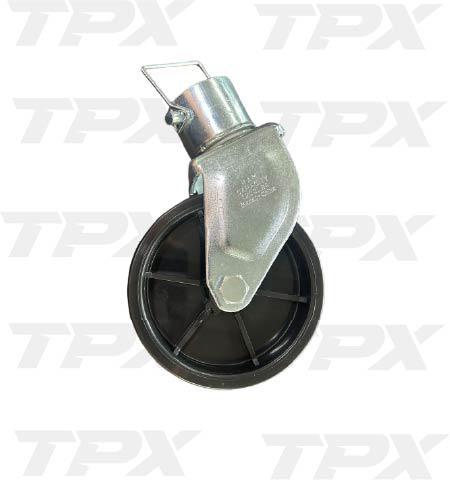 CASTER W/PIN, POLY WHL, 1,200LB, FITS 2K-5K JACK, RAM