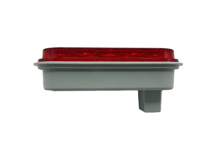 LIGHT LED RECTANGULAR RED 4" X 6"