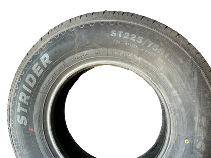 STRIDER TIRE ONLY 225/75 R15 10PLY