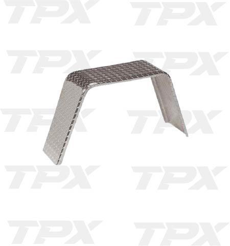 FENDER SINGLE DIAMOND PLATE JEEP 10X36