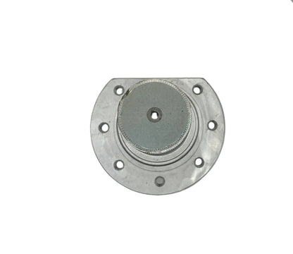 Spindle for 10,000lb axles with cotter hole, integrated flange, for Dexter drums before 2009