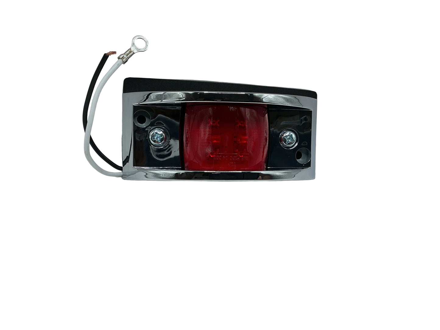 LED LIGHT C/M CHROME PLATED VANGUARD STYLE RED