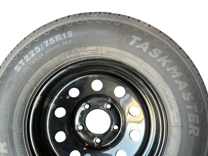 STRIDER 225/75 R15 10PLY BLACK MOD 15X6 6 ON 5.5