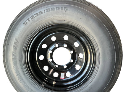 Black Mod with 235/80 R16 14Ply Rainier Tire 8 lug