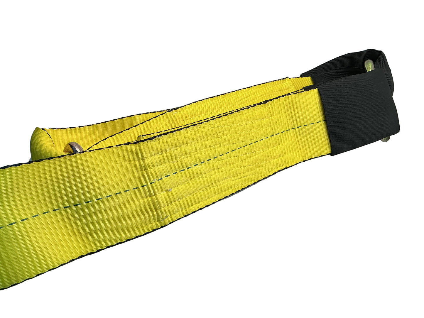 4"x 24' V-BRIDLE WITH 15" PLATED TOW HOOKS
