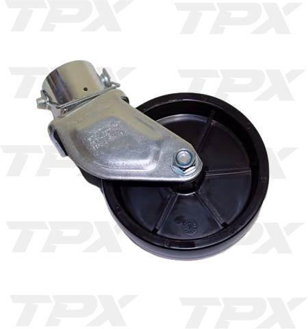 CASTER W/ PIN POLY WHEEL 1,200LB FITS 2-5K
