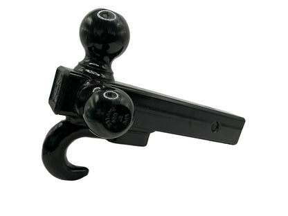 TRI BALL MOUNT WITH HOOK 2IN SHANK