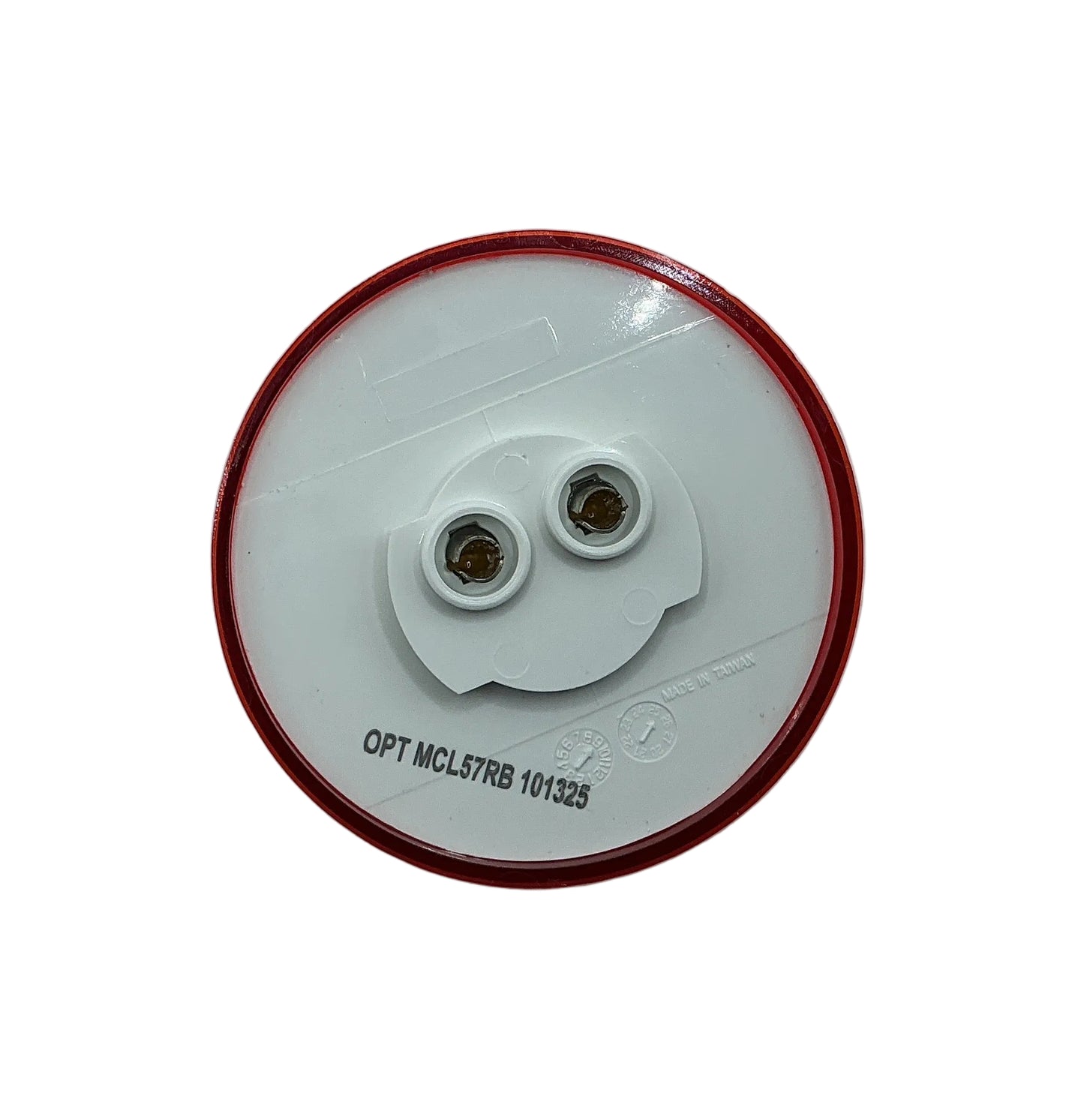 LIGHT 2.5" ROUND RED LED 3 DIODE