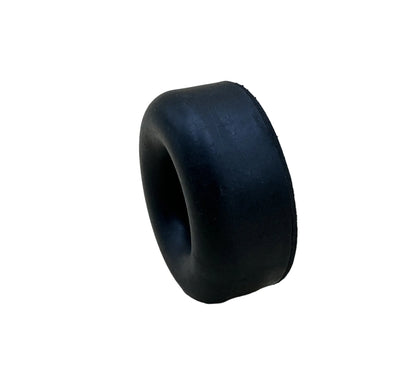 BUMPER RUBBER 1 X 2 1/2 DIAMETER 3/8 HOLE