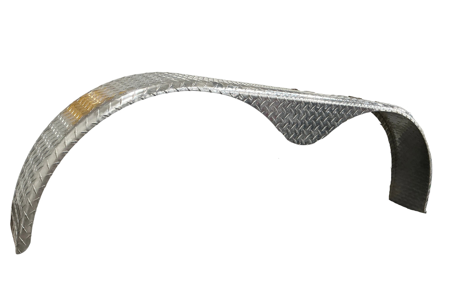 Fender Tandem Axle, Teardrop 9" W x 72" L  ALUM DIAMON PLATE