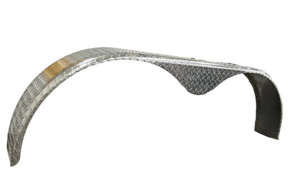 Fender Tandem Axle, Teardrop 9" W x 72" L  ALUM DIAMON PLATE
