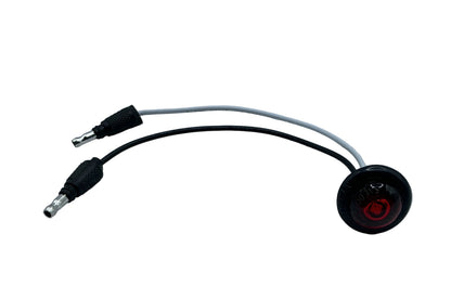 3/4" LED Bullet Light Red
