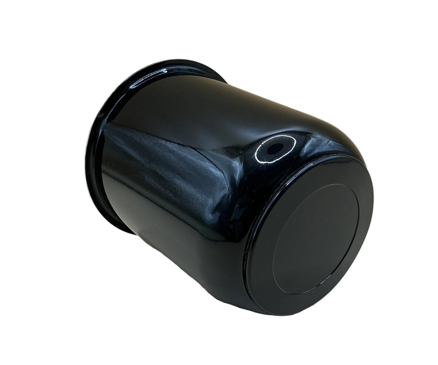 BLACK WITH BLACK AMER CHROME CAP STAINLESS PAINTED