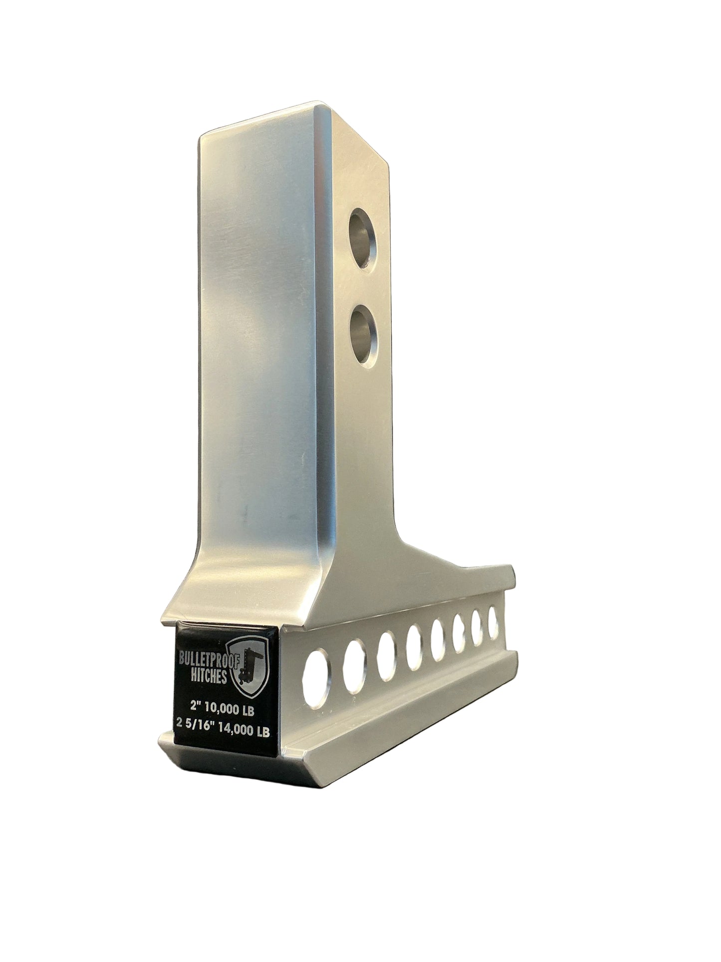 2.0" Aluminum Medium Duty 4" Drop/Rise Hitch