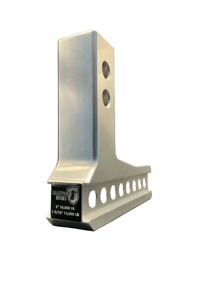 2.0" Aluminum Medium Duty 4" Drop/Rise Hitch