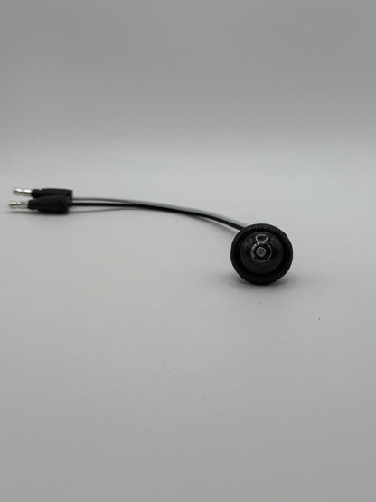3/4" LED Bullet Light Clear Red Smoke Lens