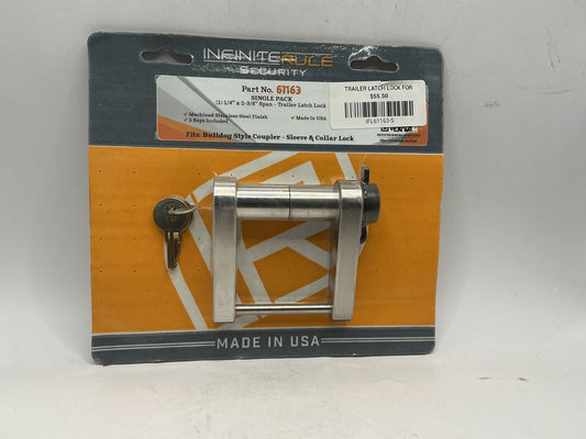 TRAILER LATCH LOCK FOR BULLDOG STYLE COUPLER