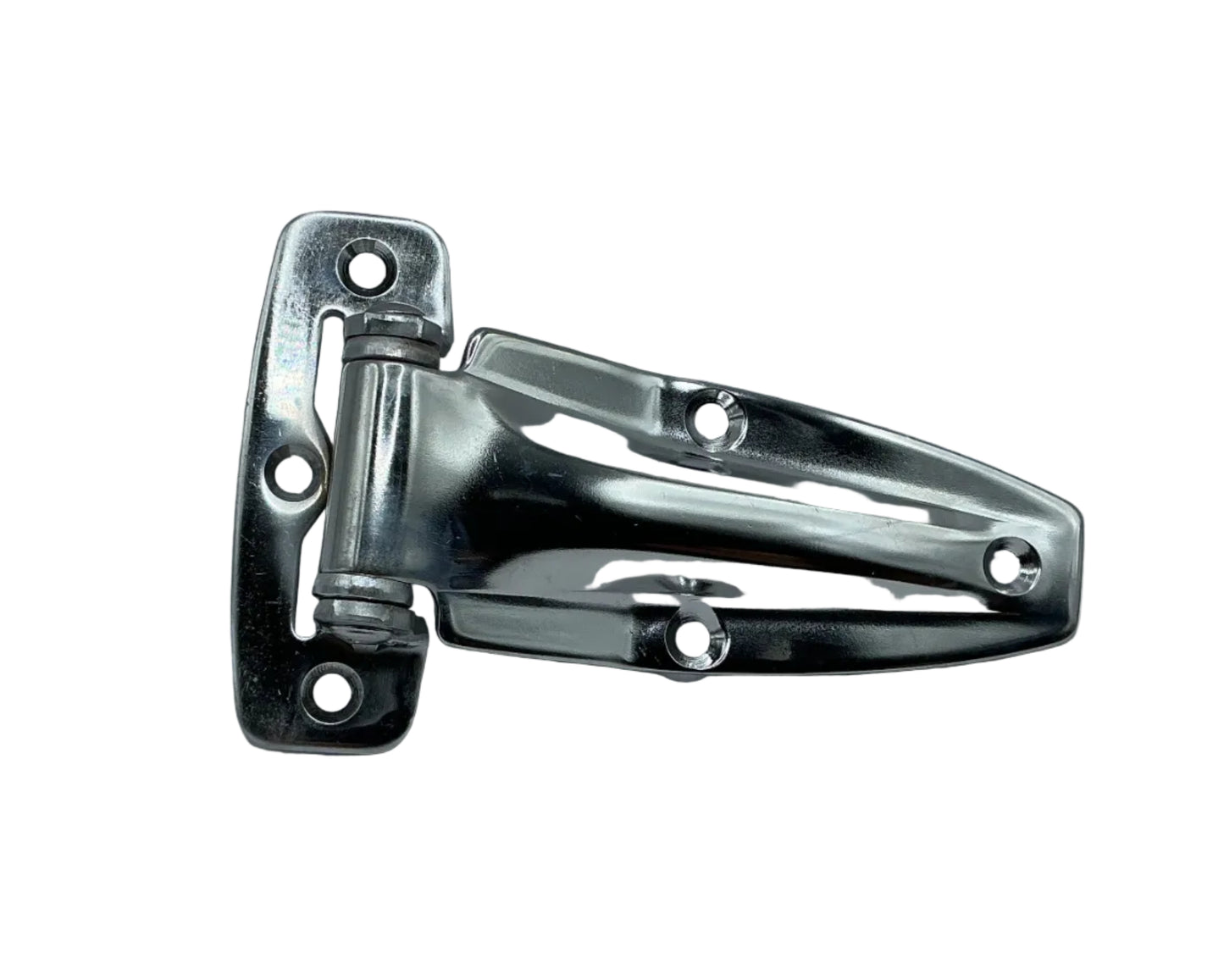 HINGE CHROME FLUSH REVERSIBLE