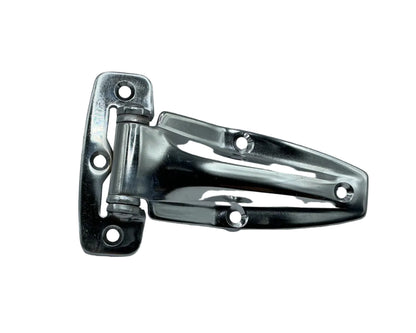 HINGE CHROME FLUSH REVERSIBLE