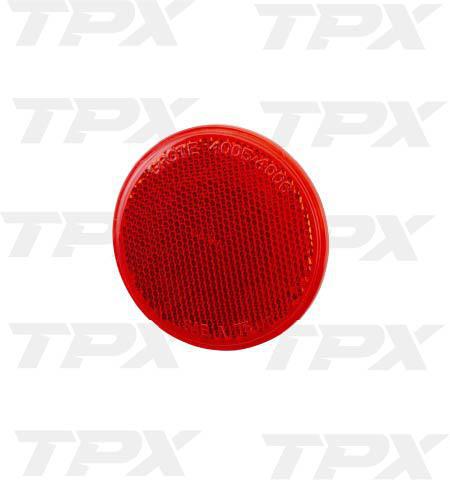 REFLECTER 3" ROUND RED